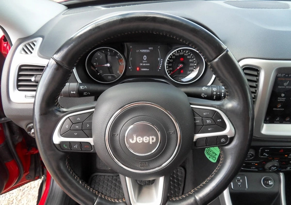 Jeep Compass cena 79900 przebieg: 106000, rok produkcji 2018 z Białystok małe 211